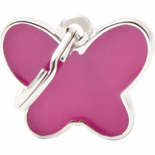 MyFa Tegn Charms Pink Butterfly